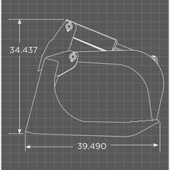 Loflin Fabrication Xtra Heavy Duty Root Grapple