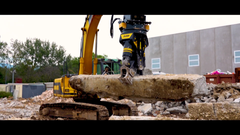 MB Crusher Demolition Pulverizer | Model MB-P160 | Width 12.2" | Machine Size 1.7-3.3 Tons | For Excavators