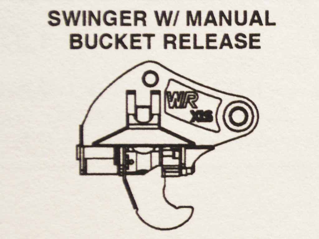 WAIN ROY 15MT Coupler Systems for excavators 30000 to 41000 lbs., Wain Roy interface couplers